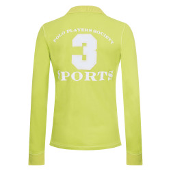 Polo Favouritas EQ manches longues HV Polo Lime Jaune Polo Favouritas EQ manches longues HV Polo Lime Jaune