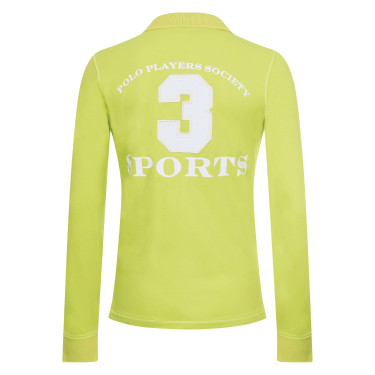 Polo Favouritas EQ manches longues HV Polo Lime Jaune Polo Favouritas EQ manches longues HV Polo Lime Jaune