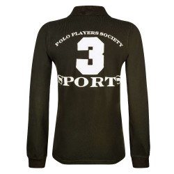 Polo Favouritas EQ manches longues HV Polo Pine Noir Polo Favouritas EQ manches longues HV Polo Pine Noir