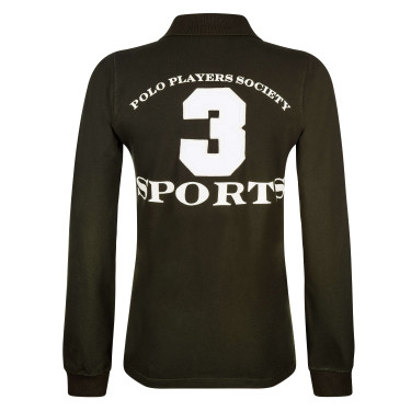 Polo Favouritas EQ manches longues HV Polo Pine Noir Polo Favouritas EQ manches longues HV Polo Pine Noir