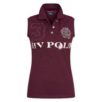 Polo sans manches Favouritas Palms HV Polo Dark berry