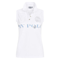 Polo sans manches Favouritas Palms HV Polo Blanc