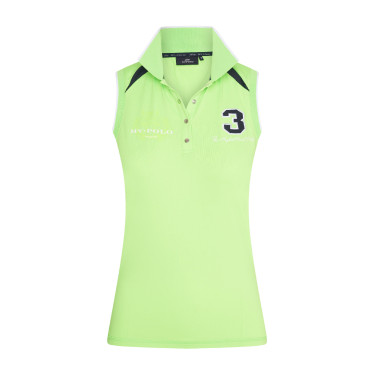 Polo sans manches Favouritas Tech HV Polo Lime vert Polo sans manches Favouritas Tech HV Polo Lime vert