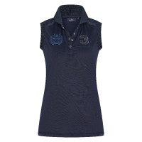 Polo sans manches Favouritas Tech Luxury HV Polo Bleu marine