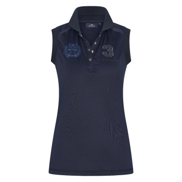 Polo sans manches Favouritas Tech Luxury HV Polo Bleu marine