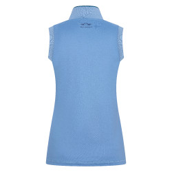 Polo sans manches Favouritas Tech Luxury HV Polo Riviera bleu