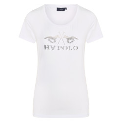 T-shirt Favouritas Limited tech HV Polo Blanc