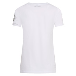 T-shirt Favouritas Tech manche courte HV Polo Blanc