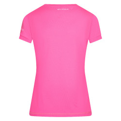 T-shirt Favouritas Tech manche courte HV Polo Neon fuchsia Rose