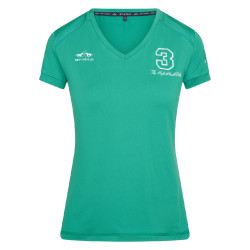 T-shirt Favouritas Tech manche courte HV Polo Palm vert