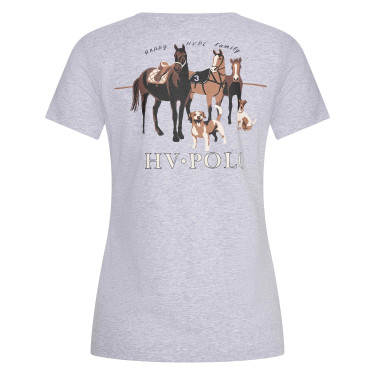 T-shirt HV Polo Polo Family Bruyère grise T-shirt HV Polo Polo Family Bruyère grise