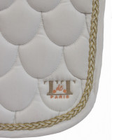 Tapis de dressage Diane T de T Blanc Tapis de dressage Diane T de T Blanc