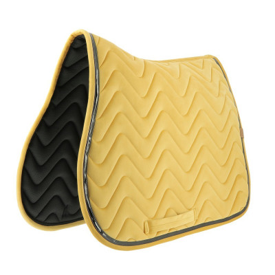 Tapis de selle Equithème Glossy Jaune