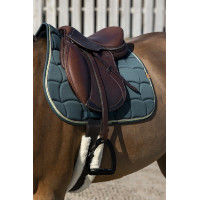 Tapis de selle Equithème Shiny Vert
