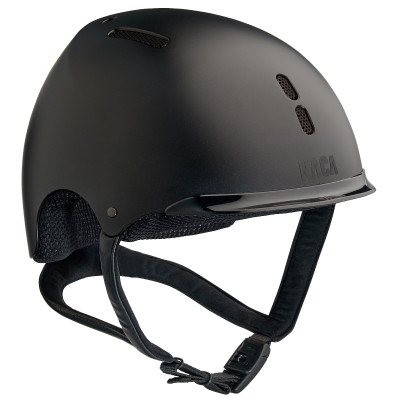 Casque d'équitation NACA Gravity S Noir onyx mat