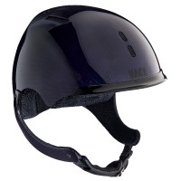 Casque d'équitation NACA Gravity XP carbone Bleu brillant carbone