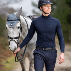 Bonnet anti-mouches LeMieux Ultra Mesh Gris Bonnet anti-mouches LeMieux Ultra Mesh Gris