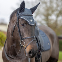 Bonnet anti-mouches LeMieux Ultra Mesh Bleu marine