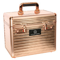 Box de pansage Imperial Riding Shiny Classic small Or rose Noir Box de pansage Imperial Riding Shiny Classic small Or rose Noir
