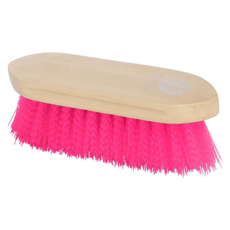 Imperial Riding Dandy brosse nylon dure avec dos bois verni