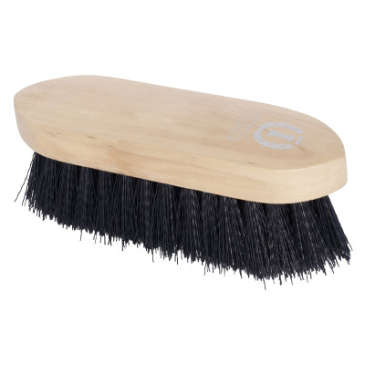 Imperial Riding Dandy brosse nylon dure avec dos bois verni Bleu marine