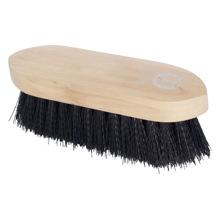 Imperial Riding Dandy brosse nylon dure avec dos bois verni