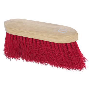 Imperial Riding Dandy brosse nylon longue dure avec dos bois v Tango Red Rouge Imperial Riding Dandy brosse nylon longue dure avec dos bois v Tango Red Rouge