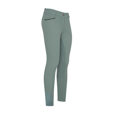 Pantalon d'équitation Imperial Riding El Capone high waist FullGrip Sage sombre Bleu