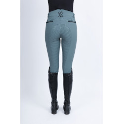 Pantalon d'équitation Imperial Riding El Capone high waist FullGrip Sage sombre Bleu