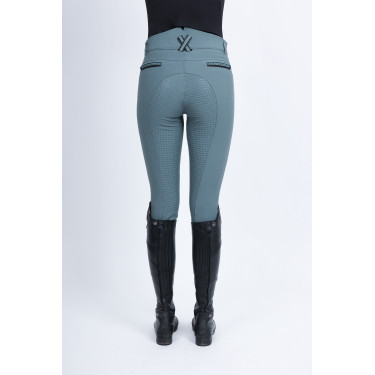Pantalon d'équitation Imperial Riding El Capone high waist FullGrip Sage sombre Bleu