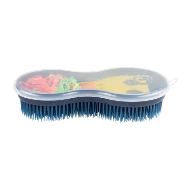 Brosse Perfection etéelastiques à crinière Bleu marine