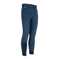 Pantalon d'equitation Euro-Star Active KneeGrip homme Indigo Bleu Pantalon d'equitation Euro-Star Active KneeGrip homme Indigo Bleu