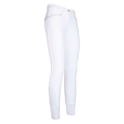 Pantalon d'equitation Euro-Star Carice KneeGrip Blanc