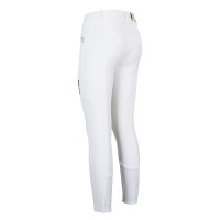 Pantalon d'equitation Euro-Star Estelle FullGrip femme Blanc