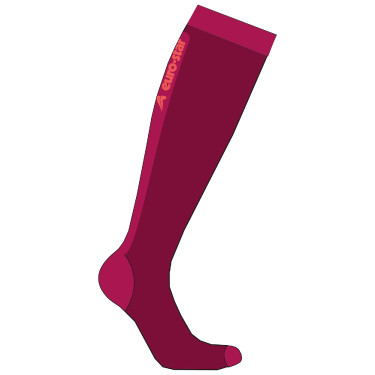 Chaussettes Euro-Star Teksi Zinfadel Bordeaux
