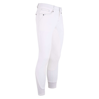 Pantalon d'equitation Euro-Star Phil Full homme Blanc