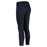 Pantalon d'equitation Euro-Star Midnight Sun FullGrip femme Bleu marine