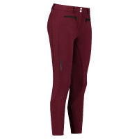 Pantalon d'equitation Euro-Star Pharis FullGrip femme Zinfadel Bordeaux