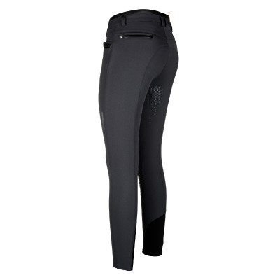 Pantalon d'equitation Euro-Star Nina PowerGrip femme Graphite