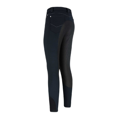 Pantalon d'equitation Euro-Star Coco FullGrip femme Bleu marine