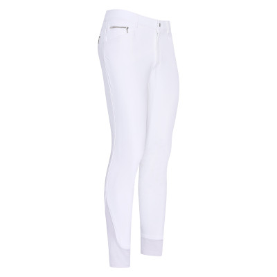 Pantalon d'équitation Euro-Star Victor KneeGrip homme Blanc