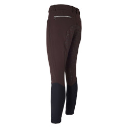 Pantalon d'équitation Easy Rider Victor KneeGrip homme Ebony Marron