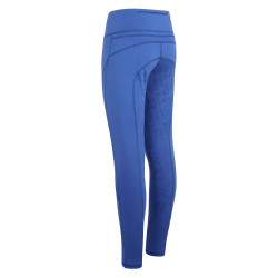 Legging d'équitation Euro-Star Dietse FullGrip enfant Bleu