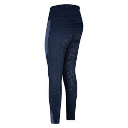 Legging d'équitation Easy Rider Dietse FullGrip enfant Navy / navy melange Bleu