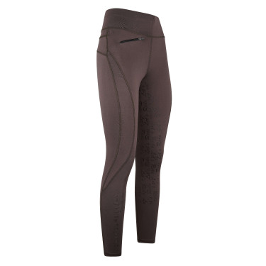 Legging d'équitation Euro-Star Dietse FullGrip enfant Gris
