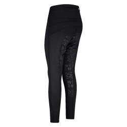 Legging d'équitation Euro-Star Dietse FullGrip enfant Noir / noir