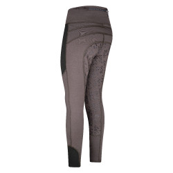 Legging d'équitation Euro-Star Dietse FullGrip enfant Gris noir
