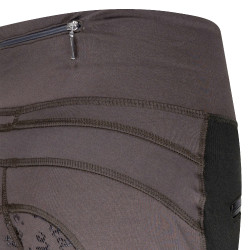 Legging d'équitation Euro-Star Dietse FullGrip enfant Gris noir