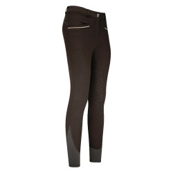 Pantalon d'équitation Euro-Star Sera FullGrip Noir olive Pantalon d'équitation Euro-Star Sera FullGrip Noir olive