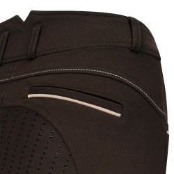 Pantalon d'équitation Euro-Star Sera FullGrip Noir olive Pantalon d'équitation Euro-Star Sera FullGrip Noir olive